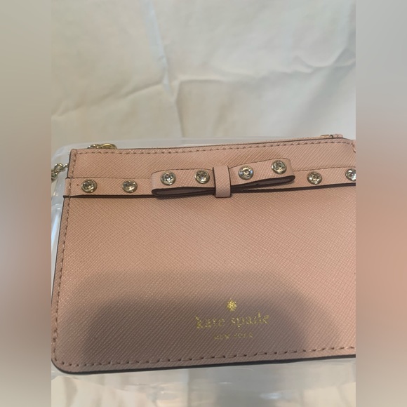 kate spade Bags Kate Spade Credit Card Wallet With Rhinestone Bow